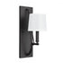 Elk Robinson 16 Inch High 1 Light Sconce Matte Black Model: 52240/1