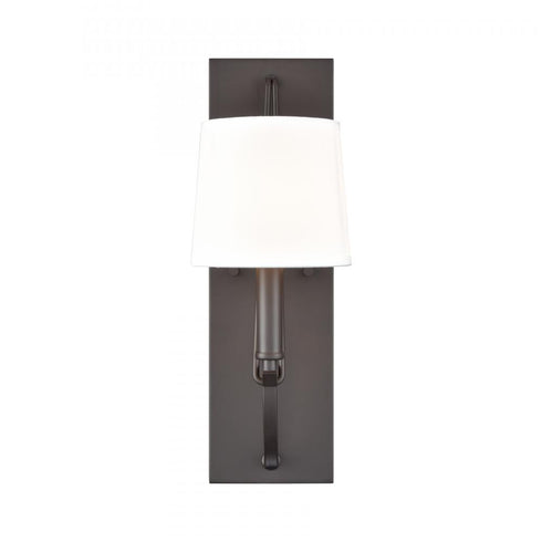 Elk Robinson 16 Inch High 1 Light Sconce Matte Black Model: 52240/1