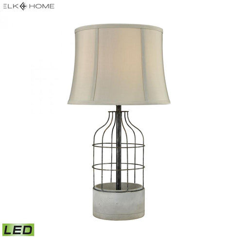 Elk Rochefort 27 Inch High 1 Light Outdoor Table Lamp in Oil Rubbed Bronze Includes LED Bulb Model: D3289-LED