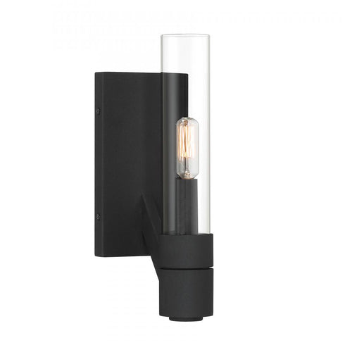 Elk Rohe 12.5 Inch High 1 Light Sconce Aged Brass in Oxidized Brass Finish Model: 6511-AN-CL