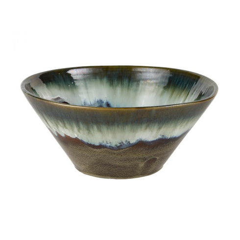 Elk Roker BOWL TRAY in Green Finish Model: S0017-8218