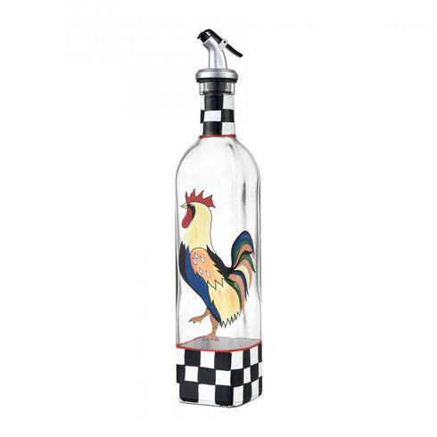 Elk Rooster Oil and Vinegar Bottle (2 pack) (2 pack) in Black Finish Model: 520303