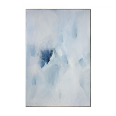 Elk Rush I Abstract Framed Wall Art in Multicolor Finish Model: H0056-10449