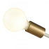 Elk Sabine 20 Inch Wide 4 Light Semi Flush Mount Textured White with Brushed Gold Model: 69314/4