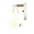 Elk Sabine 24 Inch Wide 4 Light Vanity Light Textured White with Brushed Gold Model: 69313/4