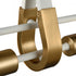 Elk Sabine 24 Inch Wide 4 Light Vanity Light Textured White with Brushed Gold Model: 69313/4