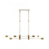 Elk Sabine 42'' Wide 6 Light Linear Chandelier Model: 69315/6