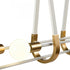 Elk Sabine 42'' Wide 6 Light Linear Chandelier Model: 69315/6
