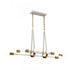Elk Sabine 42'' Wide 6 Light Linear Chandelier Model: 69315/6