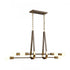 Elk Sabine 42'' Wide 6 Light Linear Chandelier Model: 69325/6