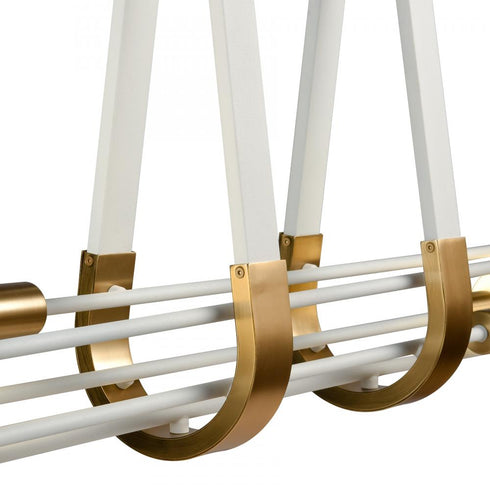 Elk Sabine 58'' Wide 10 Light Linear Chandelier Model: 69316/10
