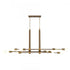 Elk Sabine 58'' Wide 10 Light Linear Chandelier Model: 69326/10