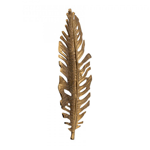 Elk Sago Leaf Dimensional Wall Decor in Antique Gold Model: S0806-11370