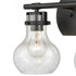 Elk Salamanca 15.5 Inch Wide 2 Light Vanity Light in Matte Black Model: 18671/2
