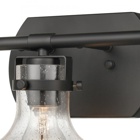 Elk Salamanca 21 Inch Wide 3 Light Vanity Light in Matte Black Model: 18672/3