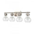 Elk Salamanca 29 Inch Wide 4 Light Vanity Light in Satin Nickel Model: 18663/4