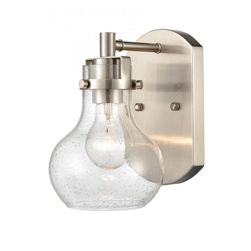 Elk Salamanca 5.5 Inch Wide 1 Light Vanity Light in Satin Nickel Model: 18660/1