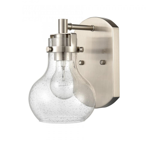 Elk Salamanca 5.5 Inch Wide 1 Light Vanity Light in Satin Nickel Model: 18660/1