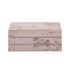 Elk Salem Box Tall in White Burl Wood Model: H0897-11944