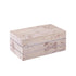 Elk Salem Box Tall in White Burl Wood Model: H0897-11944