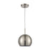 Elk Salt Rim 1 Light MINI PENDANT in Brusjed Nickel Finish Model: D4325
