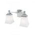 Elk Saphire Sapphire 16 Inch Wide 2 Light Vanity Light in Chrome Model: 9712-CH-SO