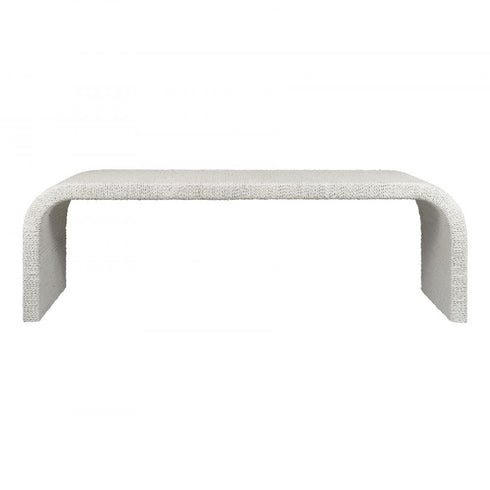 Elk Sawyer Bench in Shoji White Model: S0075-10413