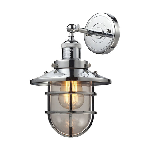 Elk Seaport SCONCE in Polished Chrome Finish Model: 66346/1