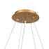 Elk Seneca Falls CHANDELIER in Matte Gold Finish Model: 33216/8