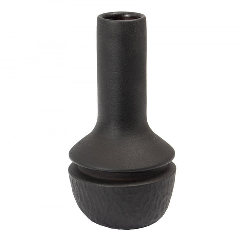 Elk Shadow Vase Medium Matte in Black Model: H0517-10718