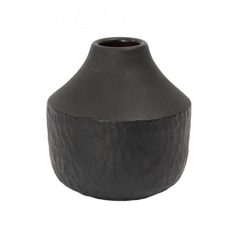 Elk Shadow Vase Small Matte in Black Model: H0517-10719