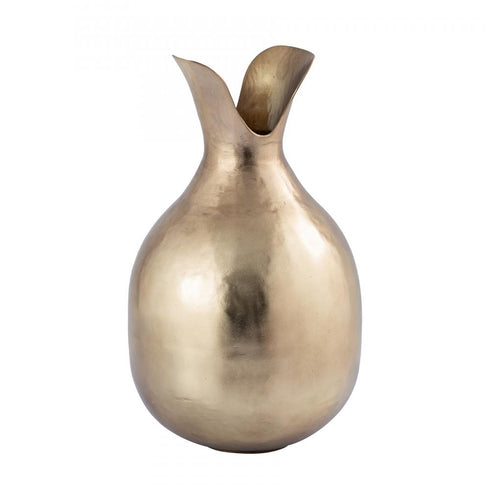 Elk Shaffer Vase Large in Brass Model: H0897-10952