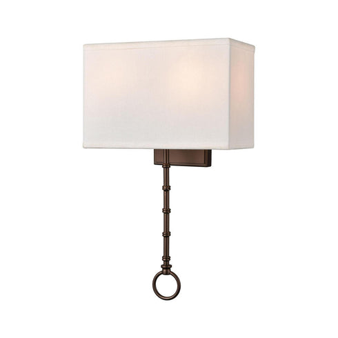 Elk Shannon SCONCE in Oil Rubbed Bronze Finish Model: 75030/2