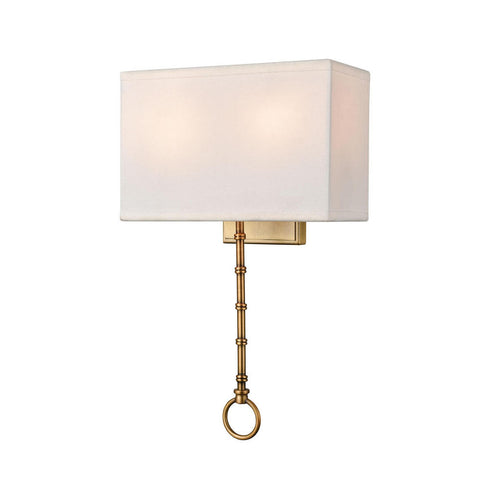 Elk Shannon SCONCE in Warm Brass Finish Model: 75040/2