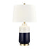 Elk Shotton 27 Inch High 1 Light Table Lamp in Navy Model: S0019-9490