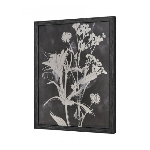 Elk Silhouette IV Framed Wall Art in Black Finish Model: S0056-10632