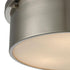 Elk Simpson FLUSH MOUNT in Brushed Nickel Finish Model: 11821/3