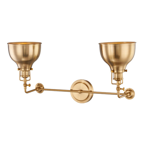 Elk Skillet SCONCE in Burnished Brass Finish Model: 47504/2