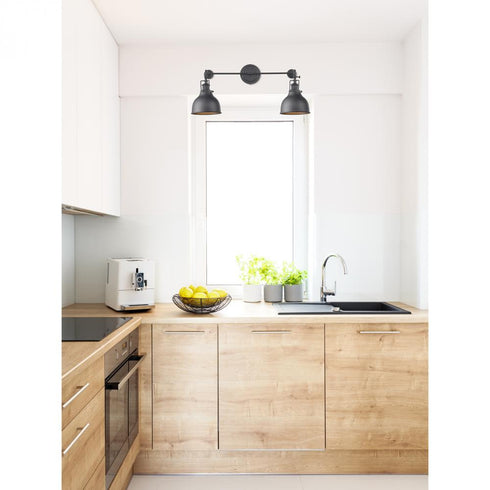 Elk Skillet SCONCE in Matte Black Finish Model: 47514/2