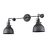 Elk Skillet SCONCE in Matte Black Finish Model: 47514/2