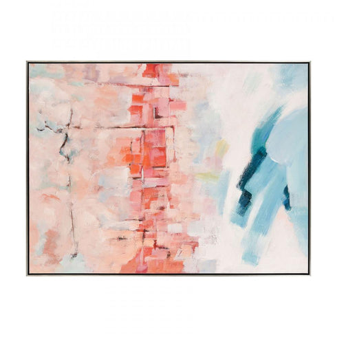 Elk Skyline Hues WALL ART in Pink Finish Model: S0016-8134