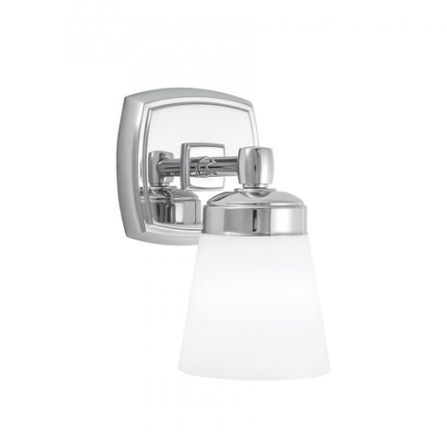Elk Soft Square 8.5 Inch High 1 Light Sconce in Chrome Model: 8931-CH-SO