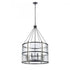 Elk Solace 30 Inch Wide 10 Light Pendant in Matte Black Model: 82079/10