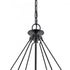 Elk Solace 30 Inch Wide 10 Light Pendant in Matte Black Model: 82079/10
