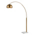 Elk Solar Flair Solar Powered FLOOR LAMP in Aged Brass Finish Model: D3591
