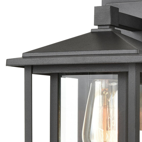 Elk Solitude SCONCE in Matte Black Finish Model: 87130/1