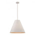 Elk Sophie 22'' Wide 3 Light Pendant White Model: 52265/3