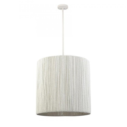 Elk Sophie 23'' Wide 3 Light Pendant White Model: 52264/3