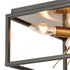 Elk Spark FLUSH MOUNT in Matte Black Finish Model: 46364/4