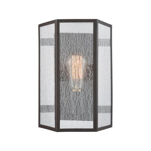 Elk Spencer 1 Light SCONCE in Oil Rubbed Bronze Finish Model: 10350/1
